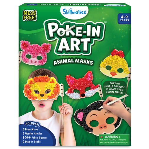 Animal Masks Poke in Art