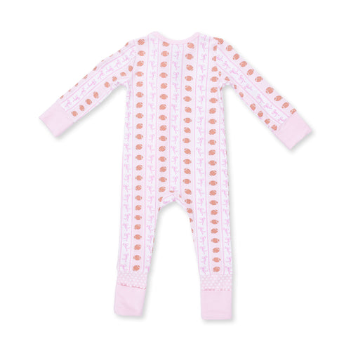 Football Bow Stripe Convertible Romper