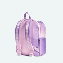 Wiggly Puffer Purple Double Pocket Backpack