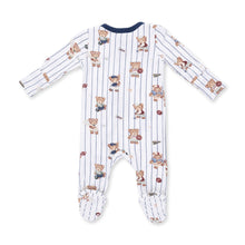 Mixed Sports Bears 2 Way Zipper Footie