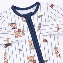Mixed Sports Bears 2 Way Zipper Footie