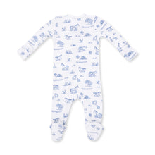 Farm Friends 2 Way Zipper Footie