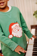 Kiawah Kelly Green Santa Cassidy Comfy Crewneck