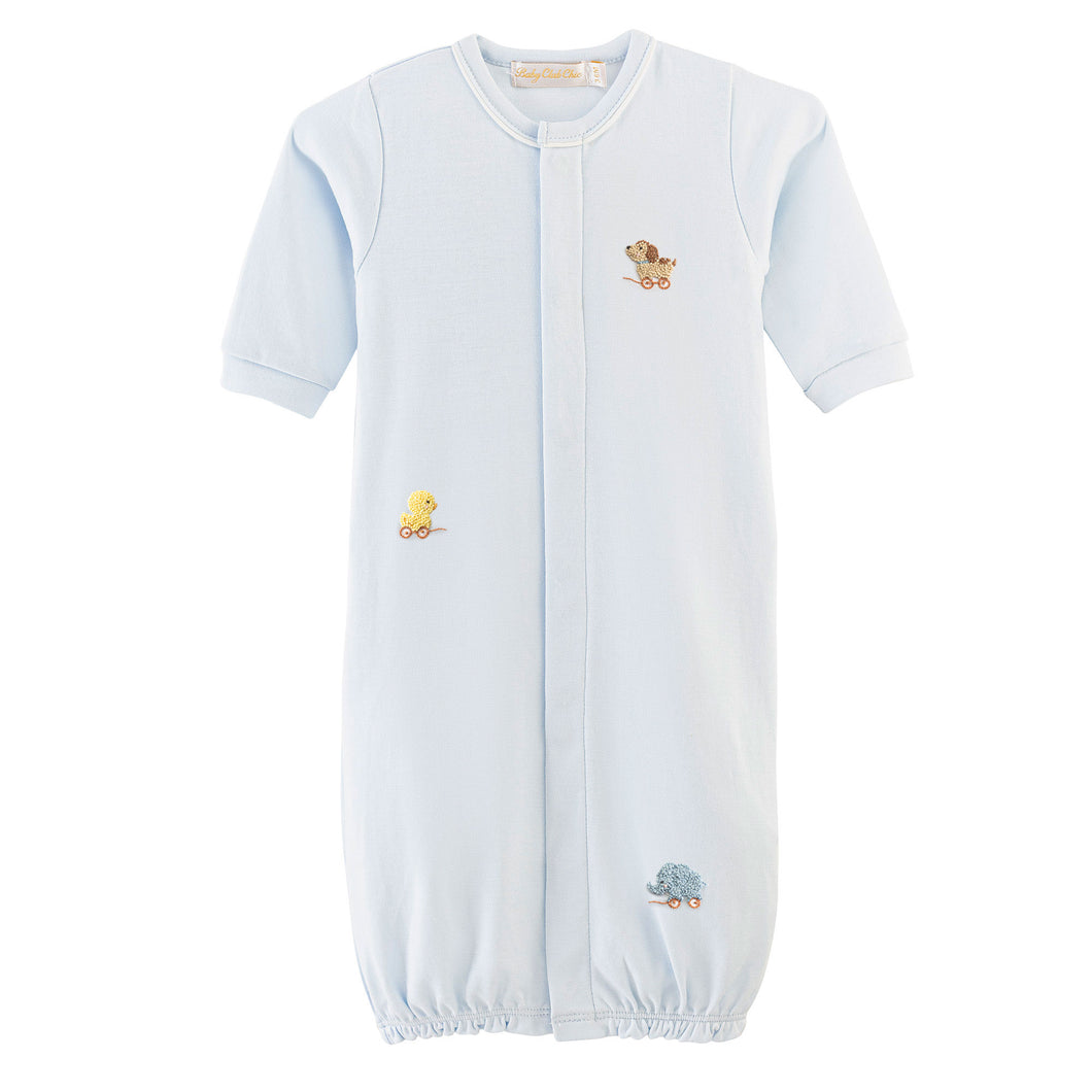Sweet Toys Embroidered Pima Converter Gown