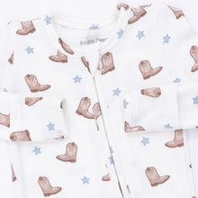 Mini Cowboy Boots 2 Way Zipper Footie