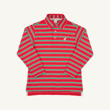 Richmond Red/Green Stripe Prim & Proper Polo