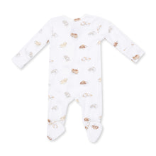 Puppy Snuggle Club 2 Way Zipper Footie