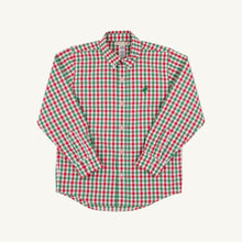 Richmond Red/Green Gingham Deans List Dress Shirt