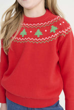 Isaac's Christmas Trees Fair Isle Sweater