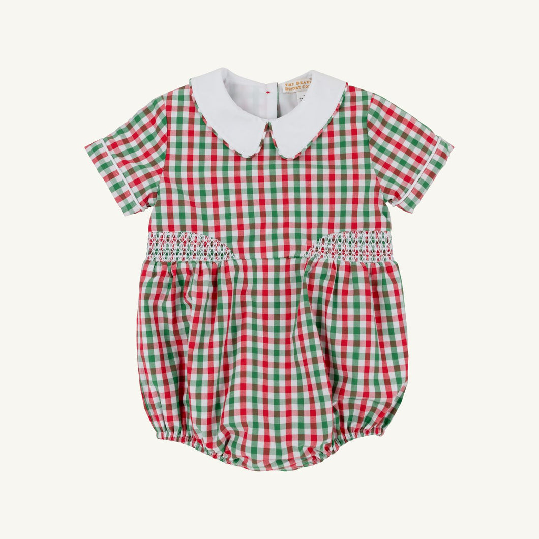Richmond Red/Green Gingham Brentley Bubble