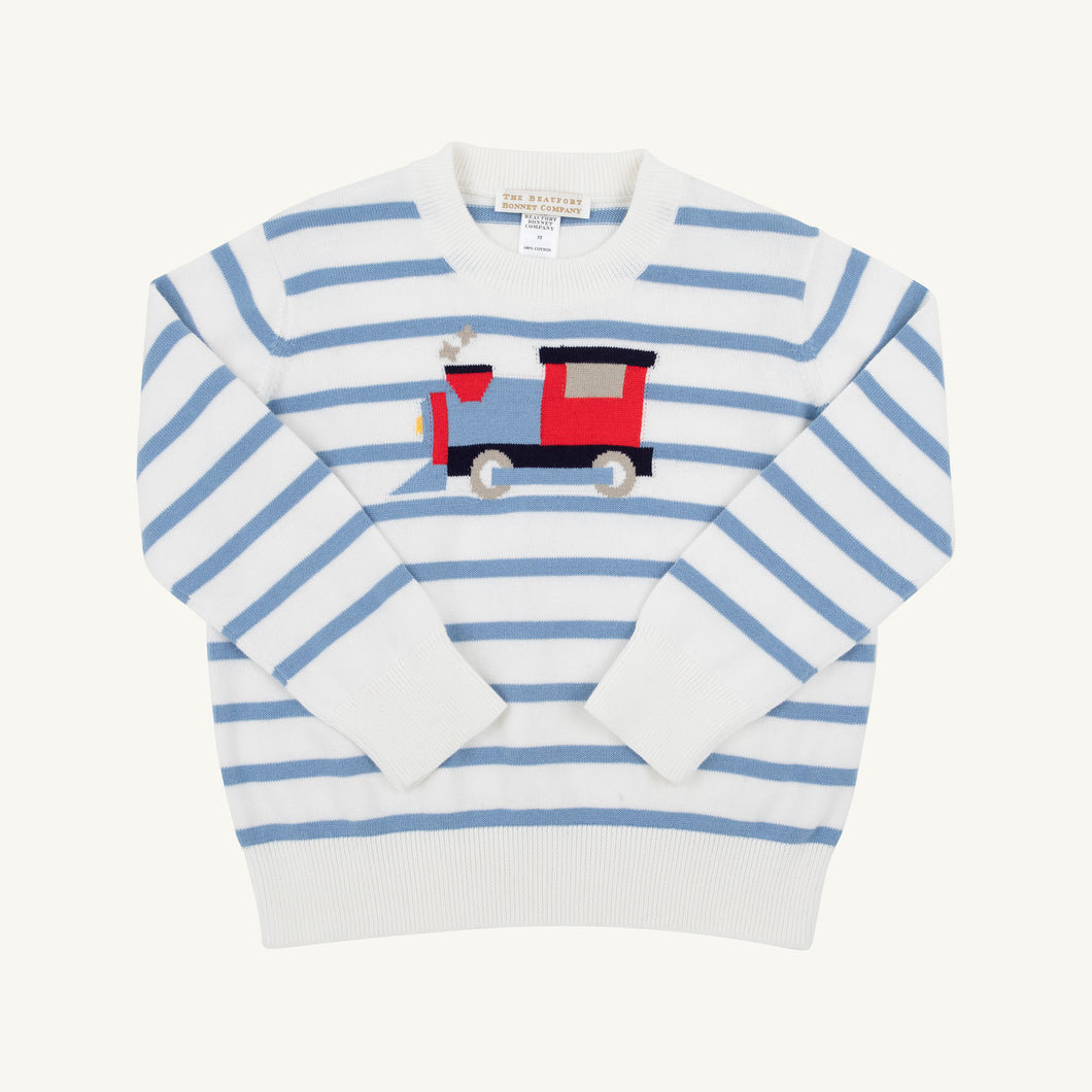 Train Isaac's Intarsia Sweater
