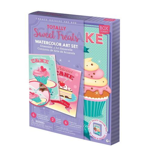 Totally Sweet Treats Watercolor Art Set