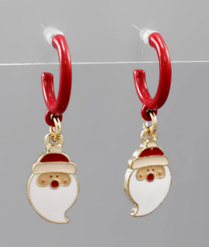 Mini Santa Hoops