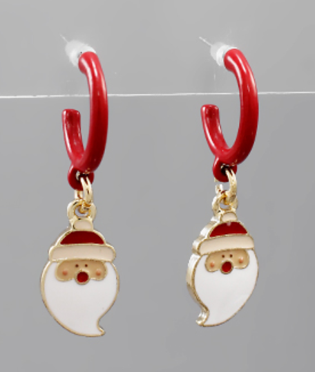Mini Santa Hoops