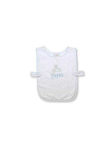 Celebration Bib-Blue Bitty Dot
