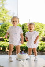 Celebration Bib-Blue Bitty Dot
