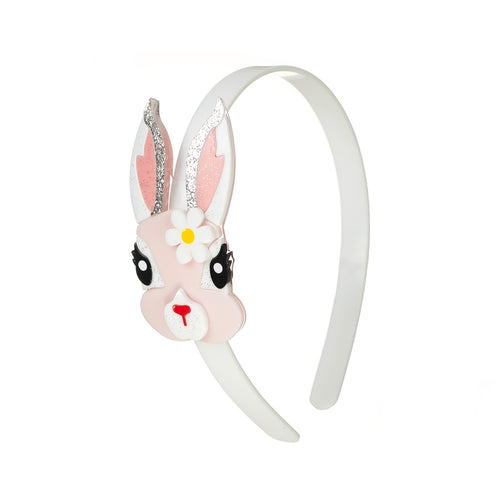 Bunny w Flower Headband