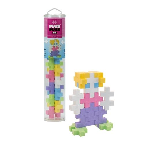 Big 15pc Construction Toy-Pastel