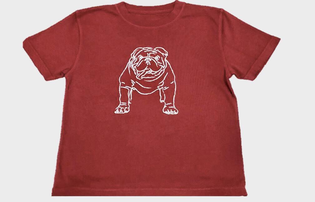 SS Maroon Bulldog T-Shirt