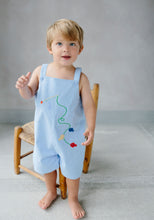Fish Embroidered Shortall