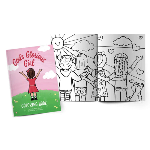 God's Glorious Girl Coloring Book