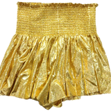 Yellow/Gold Swing Shorts