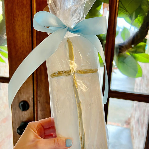 Hand Painted Cross(4x8)