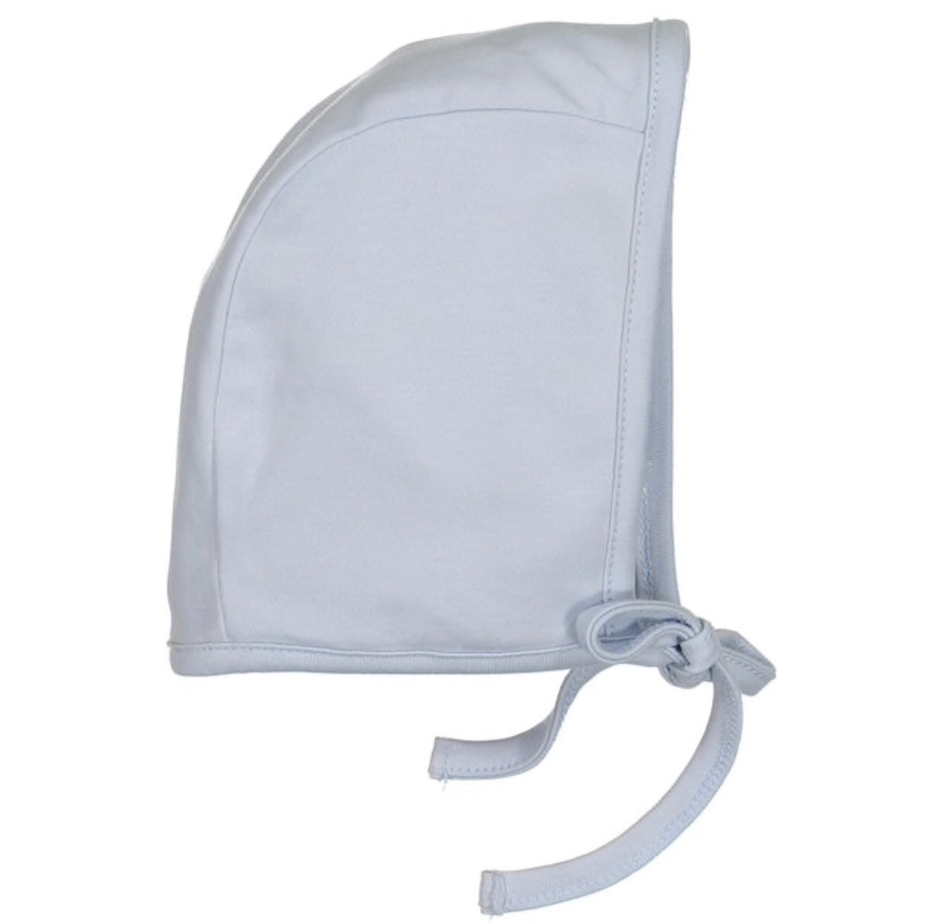 Pima Cotton Bonnet - Blue