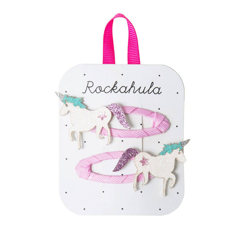 Unicorn Glitter Clips