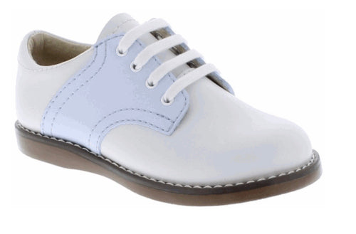Footmates Light Blue Saddle