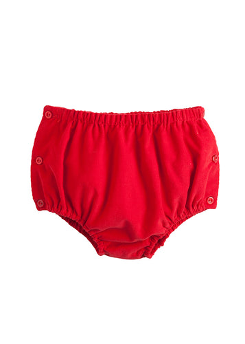 Red Corduroy Jam Panty