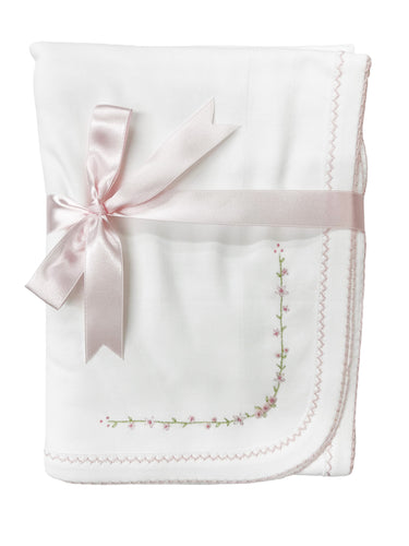 Flowers Trailing Picot Blanket