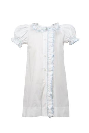 Smocked Blue Daygown