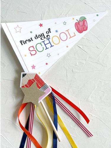Back To School Party Flag