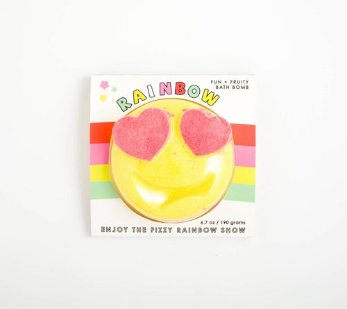 Rainbow Emoji Bathbomb