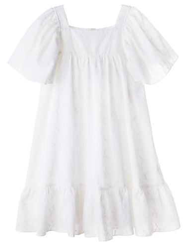 White Taylor Twirl Dress
