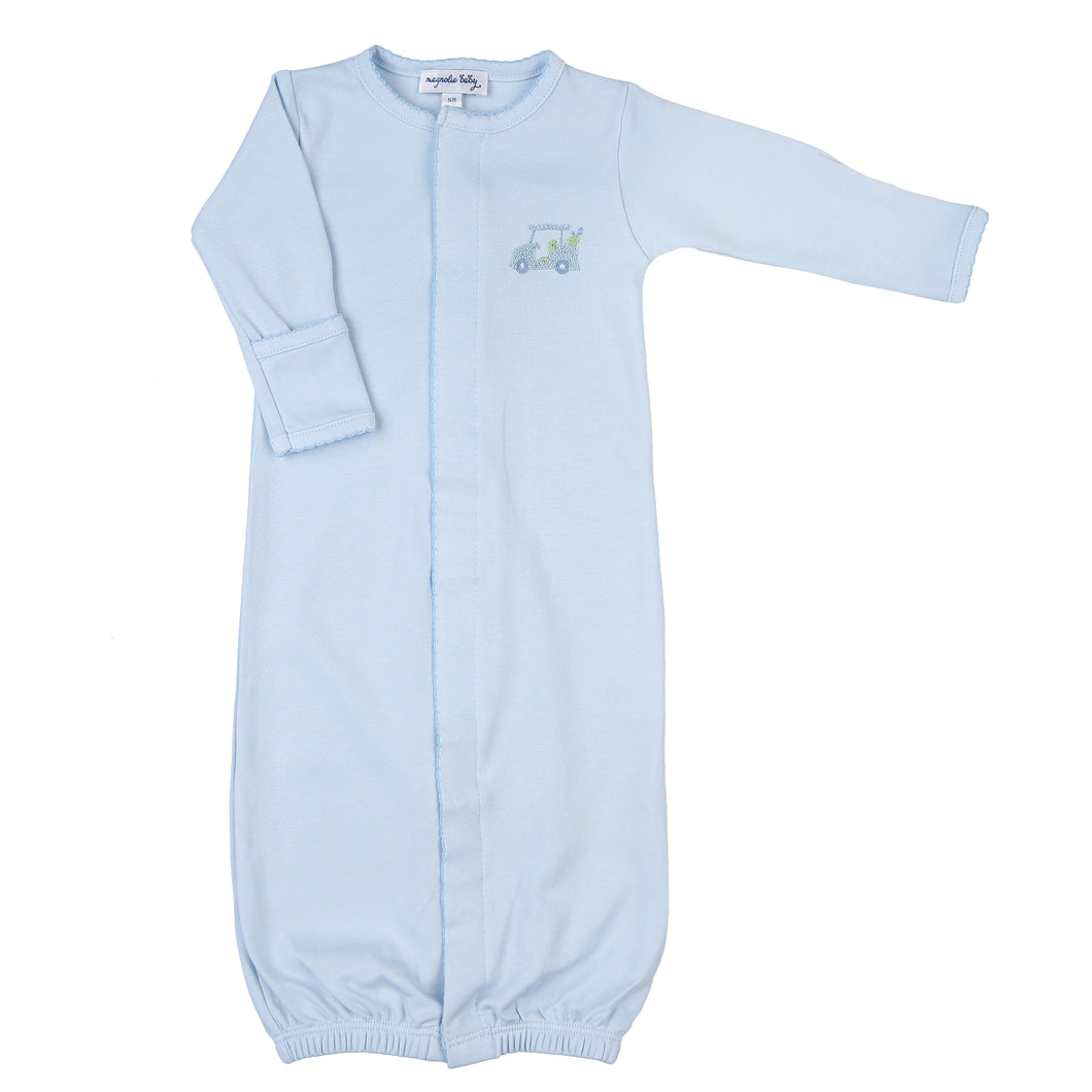 Tiny Caddy Embroidered Converter Gown