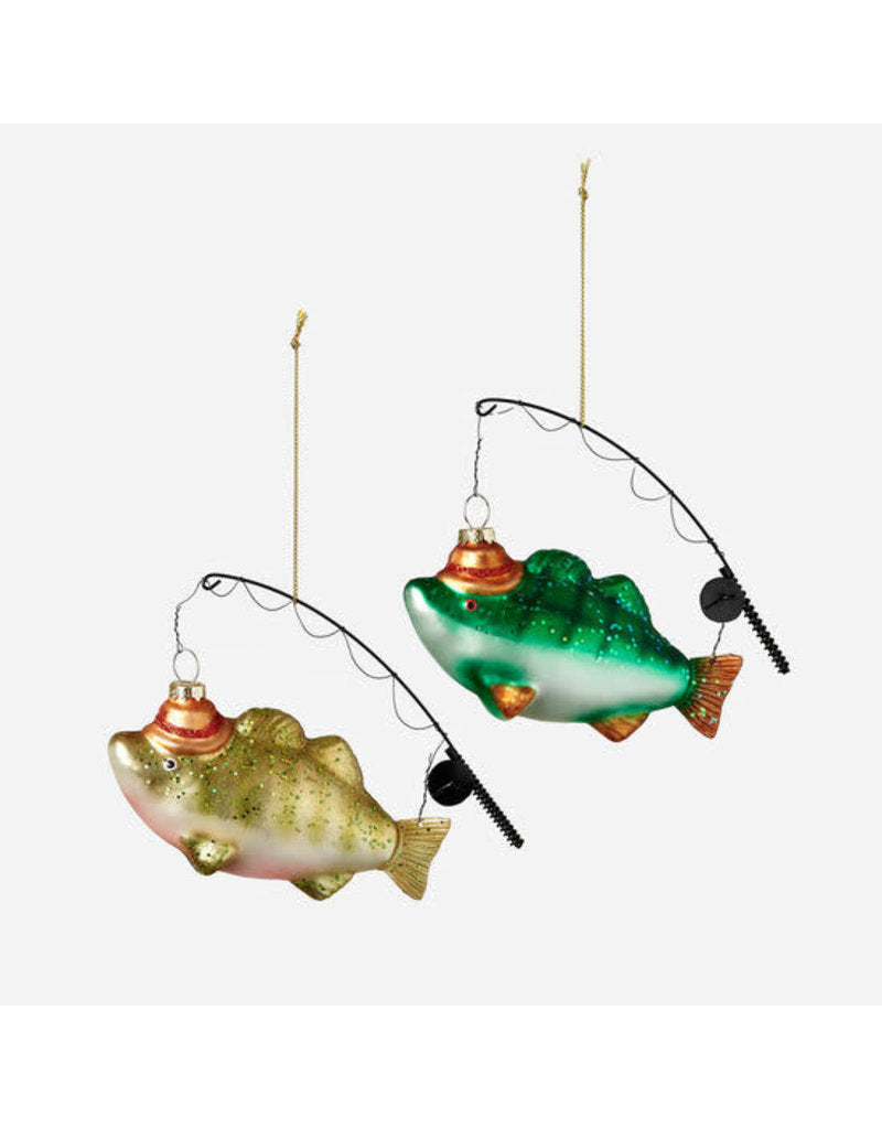 Fish On The Line Ornament
