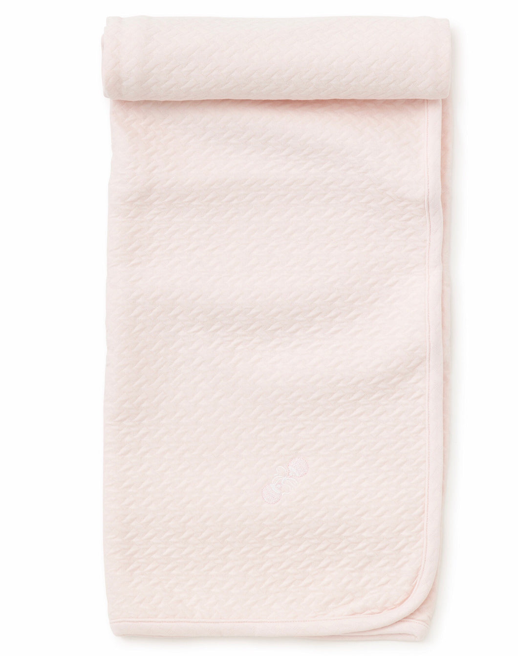 Pink Baby Rattle Blanket