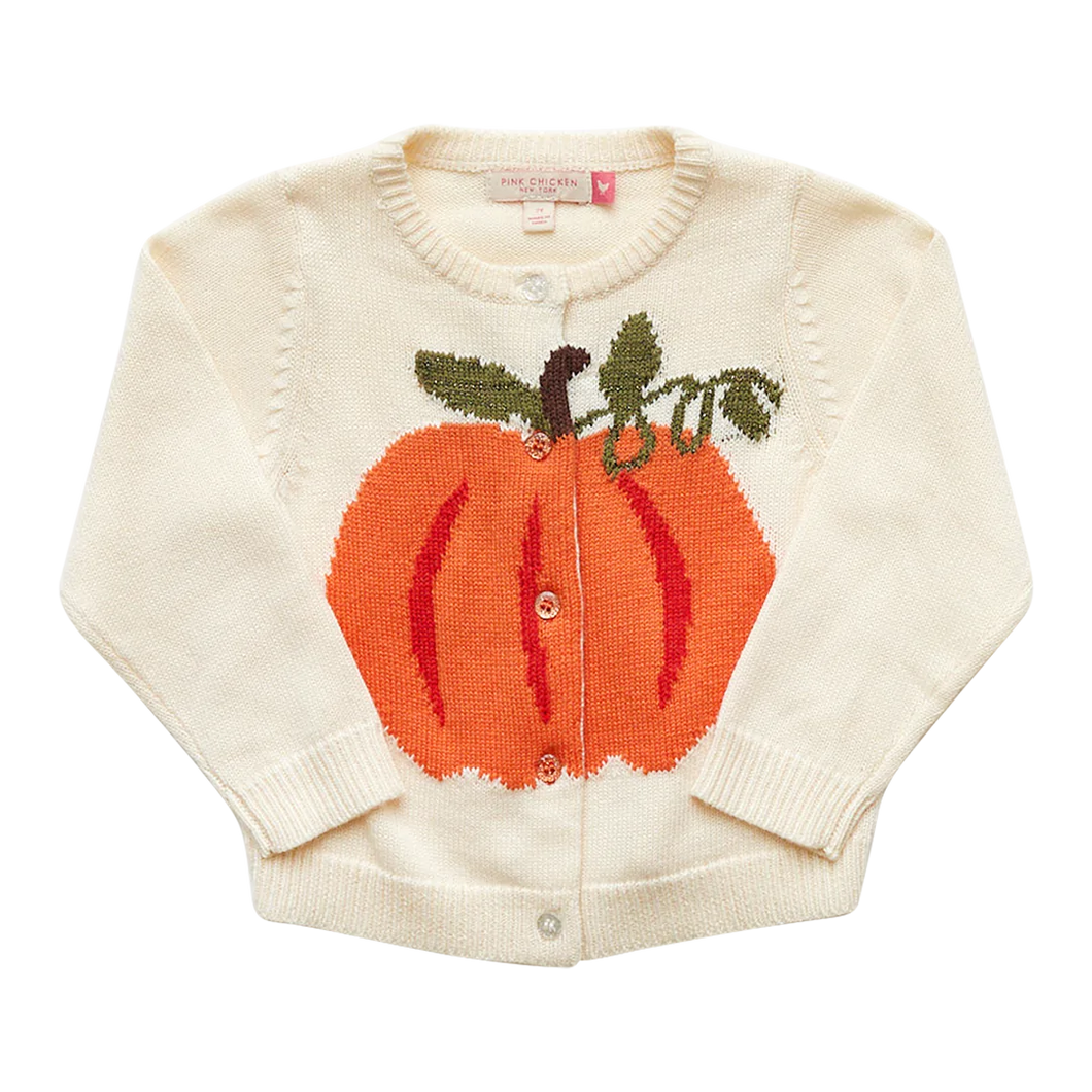 Pia Pumpkin Sweater-Cream