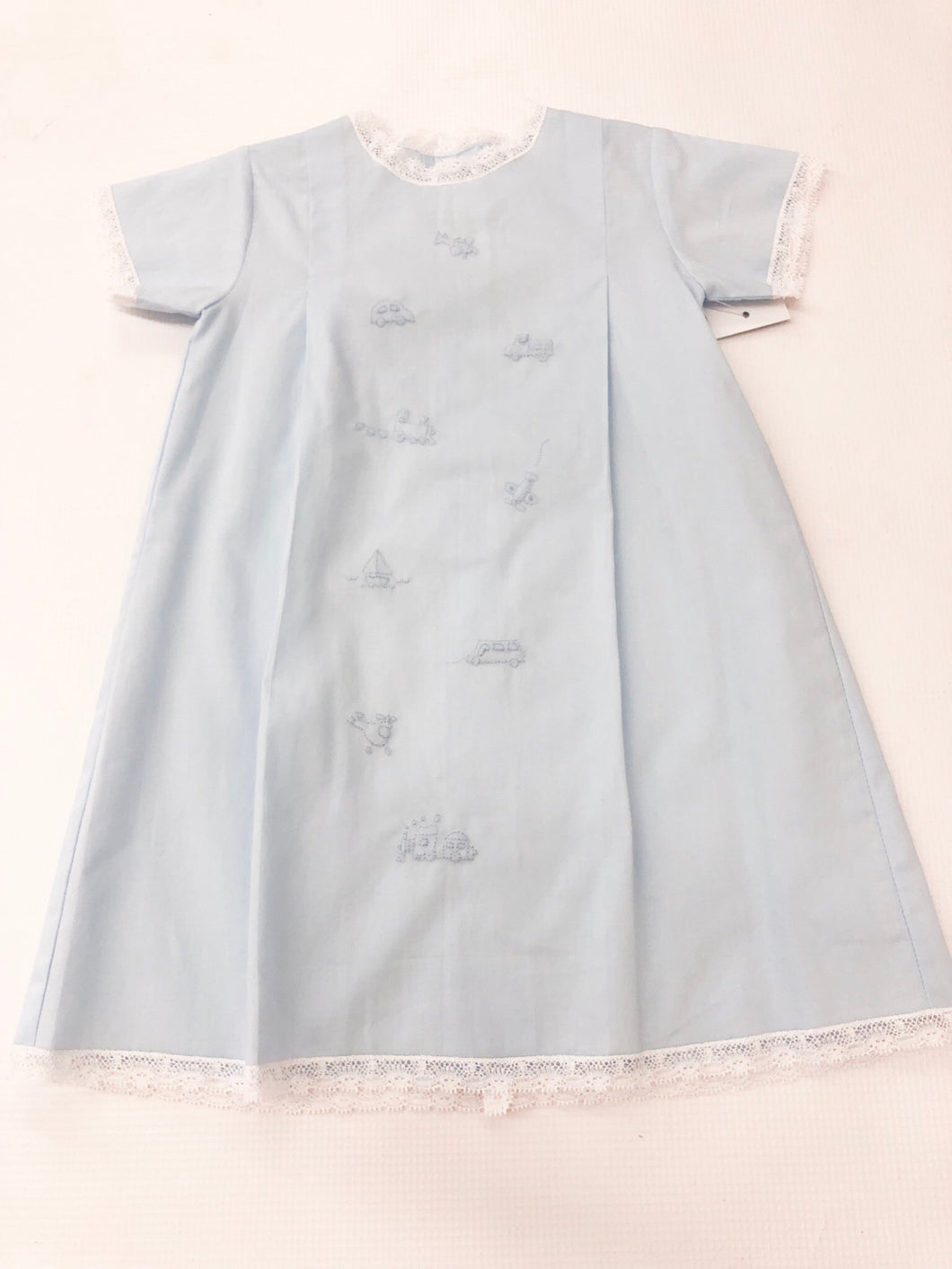 Blue Transportation Daygown