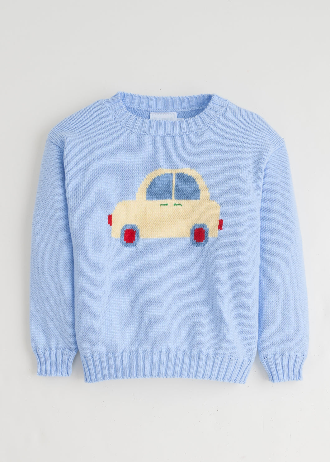Intarsia Sweater - Car