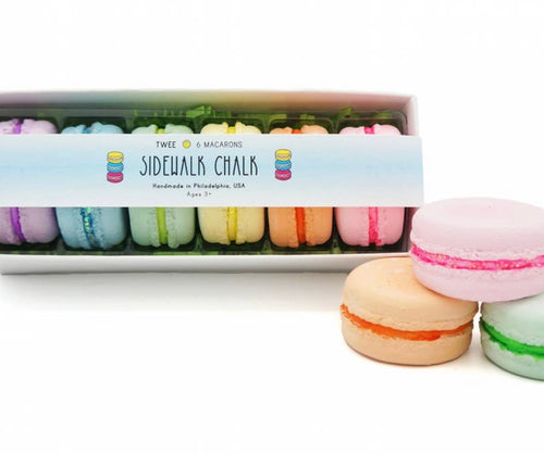 Petit Macaron Sidewalk Chalk Set