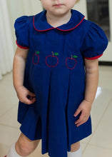 Embroidered Apple Dress