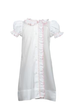 Smocked Pink Daygown
