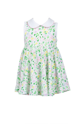 Garden Sleeveless Twirl Dress