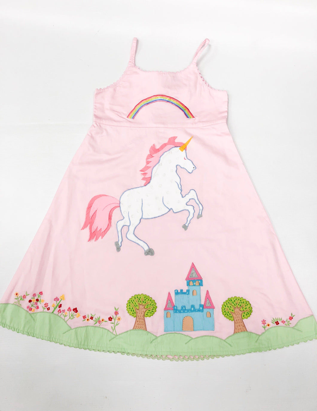 Unicorn Embroidered Dress