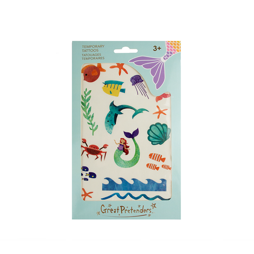 Mermaid Temporary Tattoos