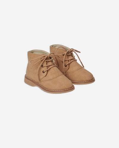 Almond Oxford Bootie