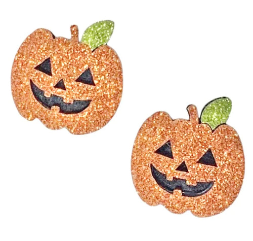 Pumpkin Glitter Clip Set